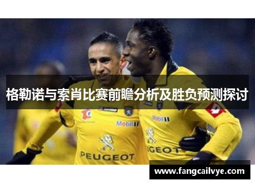 格勒诺与索肖比赛前瞻分析及胜负预测探讨